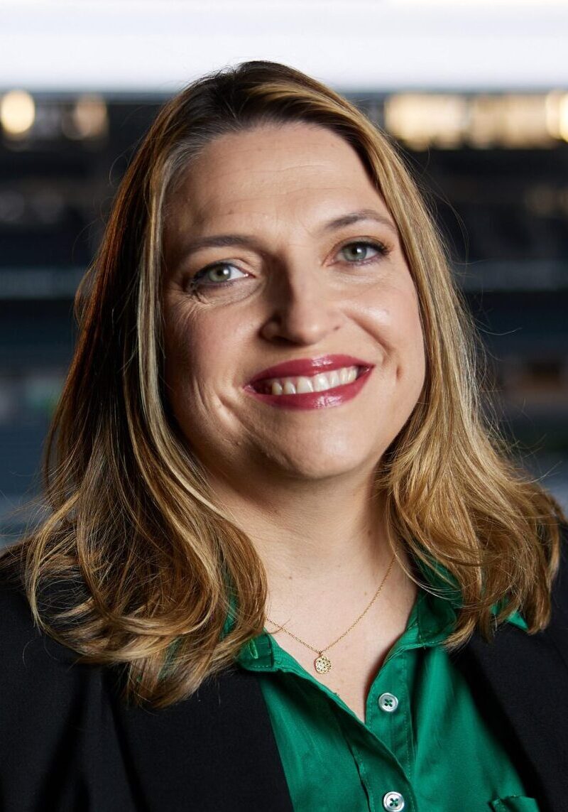 January 23 2023; Portland, OR, USA; Timbers and Thorns CEO Heather Davis at Providence Park. Photo: Craig Mitchelldyer-Portland Timbers